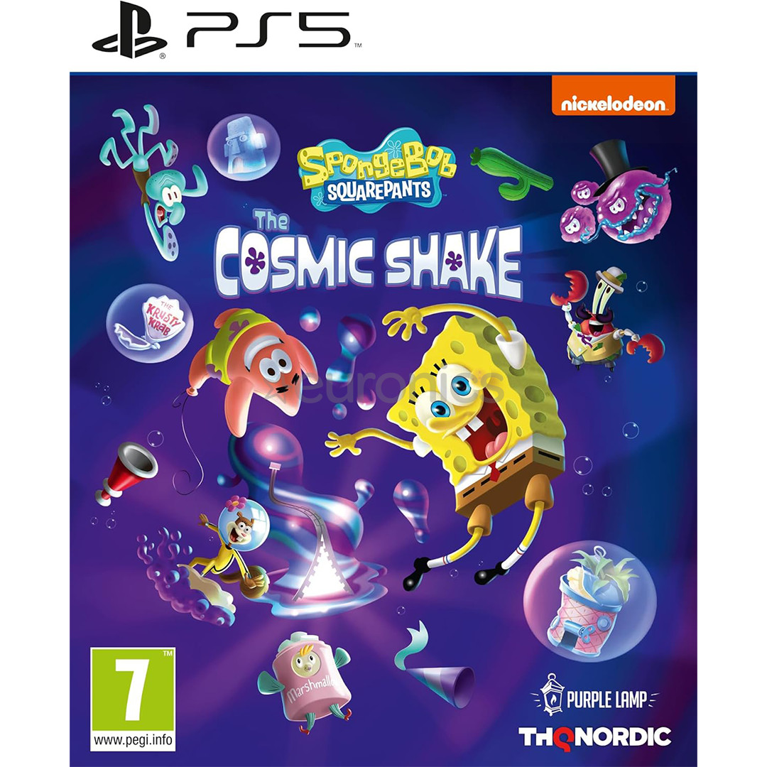 SpongeBob SquarePants: The Cosmic Shake, PlayStation 5 - Spēle