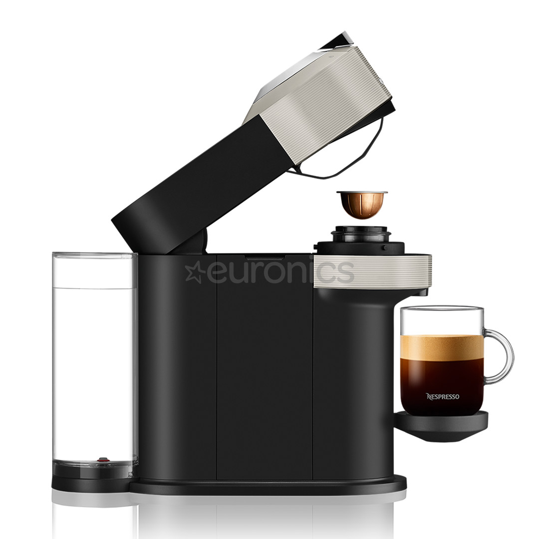 Krups Nespresso Vertuo Next, серый - Капсульная кофеварка