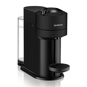 Krups Nespresso Vertuo Next, matt black - Capsule coffee machine