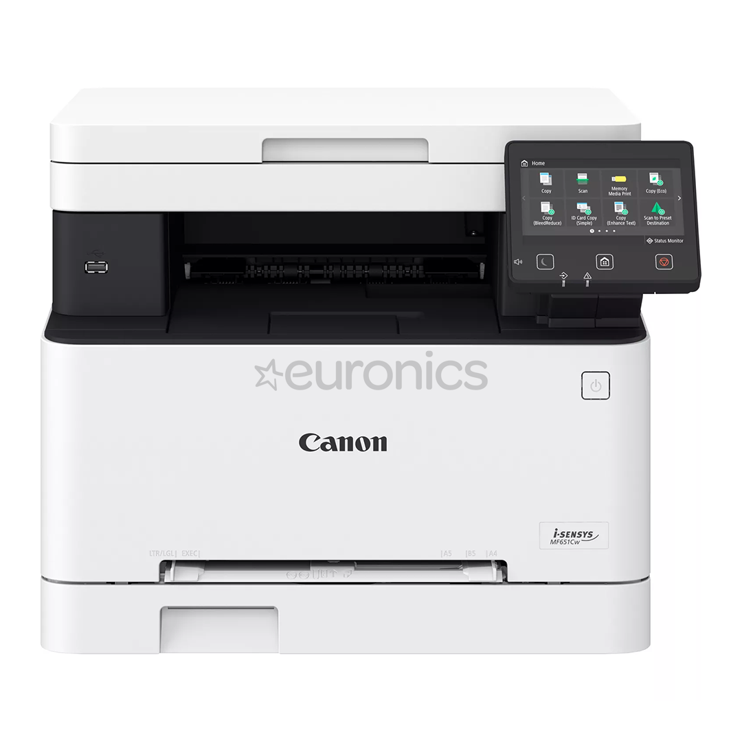 Canon i-SENSYS MF651Cw, balta - Daudzfunkciju krāsu lāzerprinteris