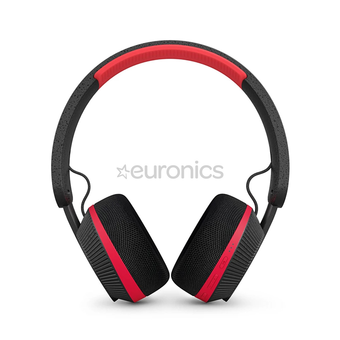 Philips TAA6219, melna/sarkana - Bezvadu austiņas