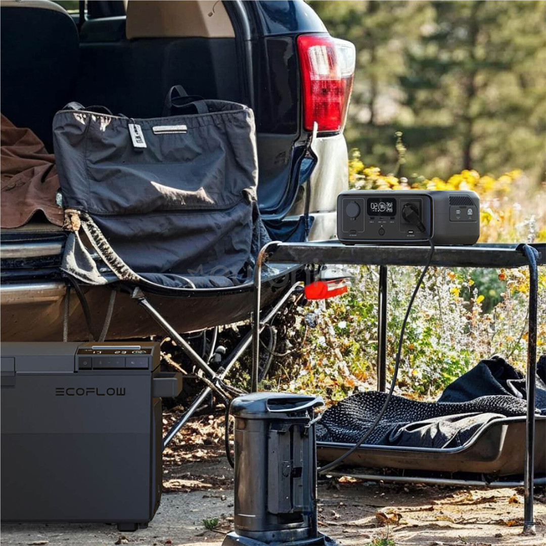 EcoFlow River 3, 245 Wh, melna - Pārnēsājama spēkstacija