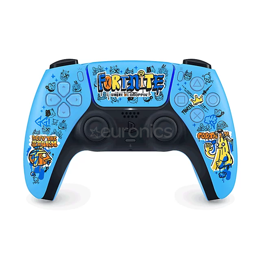 Sony DualSense Fortnite Limited Edition, PlayStation 5, голубой - Контроллер