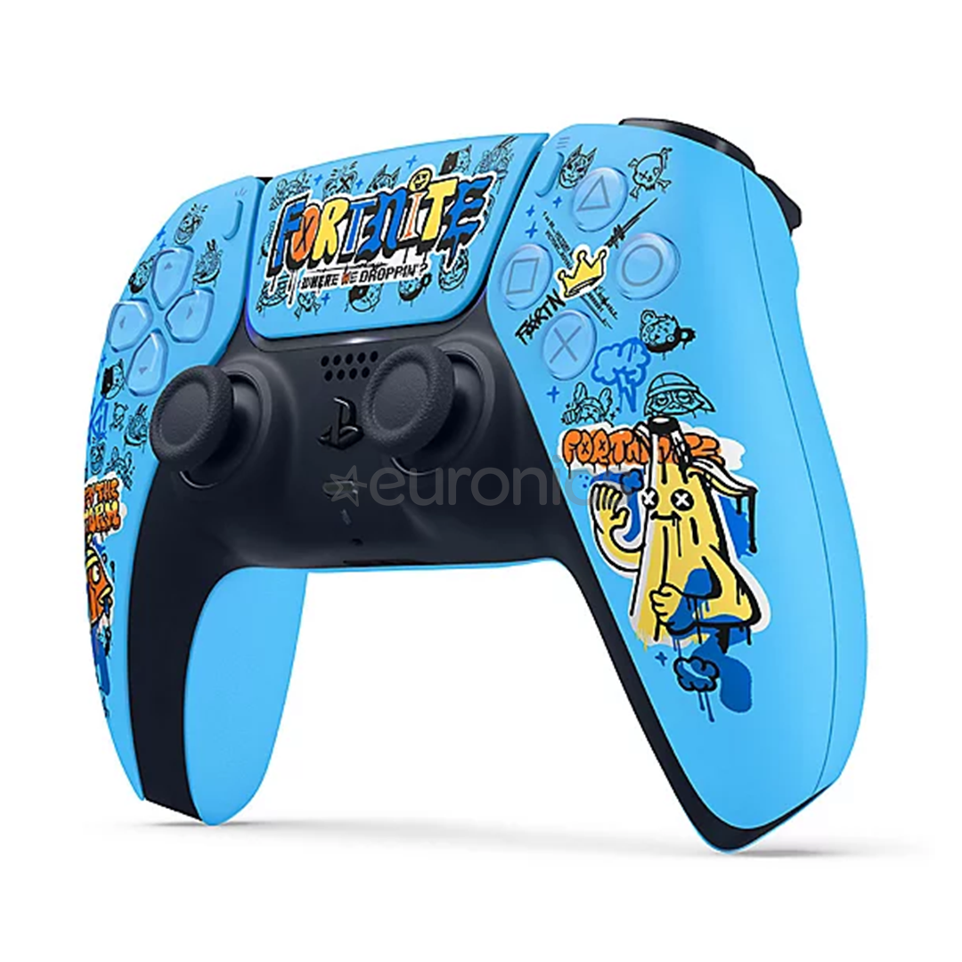 Sony DualSense Fortnite Limited Edition, PlayStation 5, голубой - Контроллер