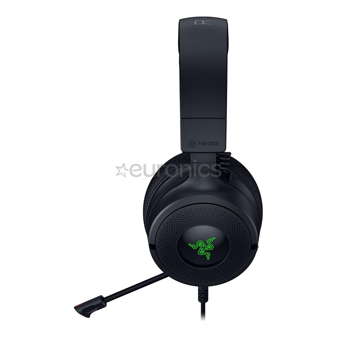 Razer Kraken V4 X, melna - Austiņas ar mikrofonu