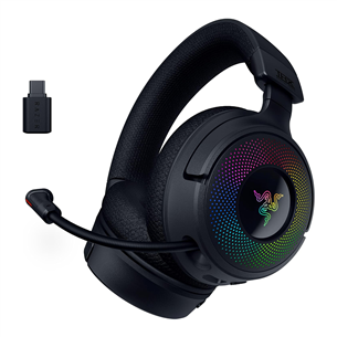 Razer Kraken V4, melna - Bezvadu austiņas ar mikrofonu
