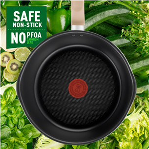 Tefal One Pick Pot, 24 cm, melna - Dziļā panna cepšanai