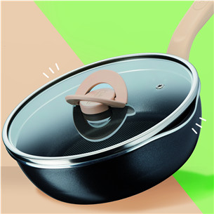 Tefal One Pick Pot, 24 cm, melna - Dziļā panna cepšanai