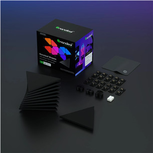 Nanoleaf Ultra Mini Triangles Expansion Pack, black - Smart light expansion pack