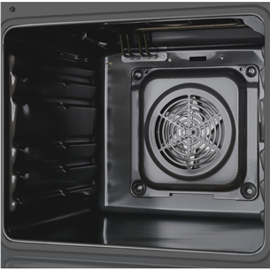 Hansa, 62 L, width 50 cm, inox - Ceramic cooker