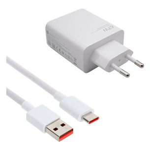 Xiaomi HyperCharge Combo, USB-A, 67 W, balta - Lādētājs
