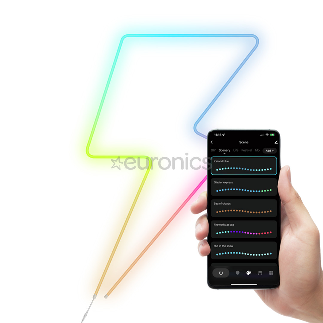 Trust GXT 904 VYBZ, white - LED rope light