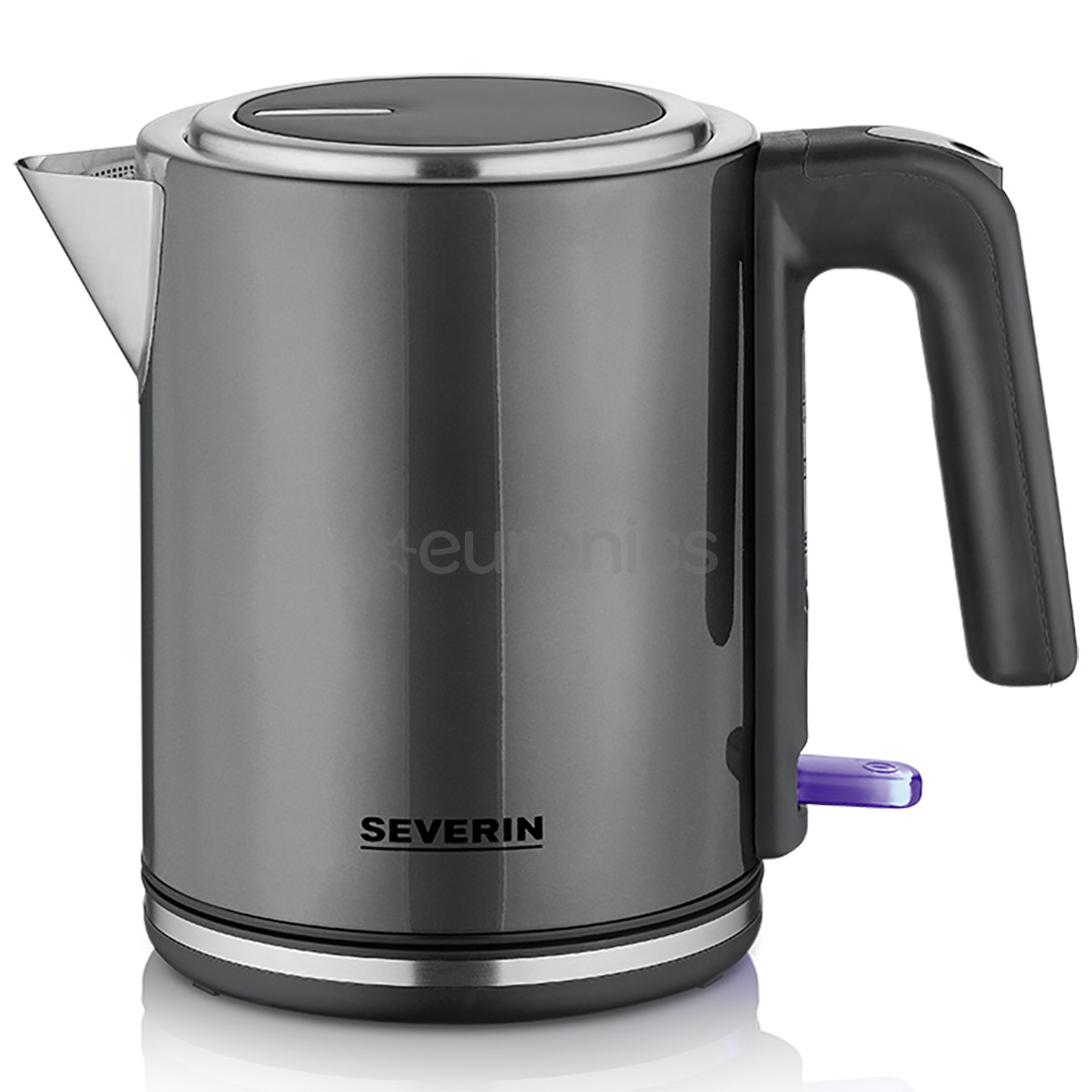 Severin, 2400 W, 1 L, pelēka - Tējkanna