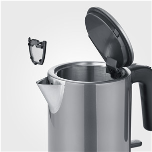 Severin, 2400 W, 1 L, pelēka - Tējkanna