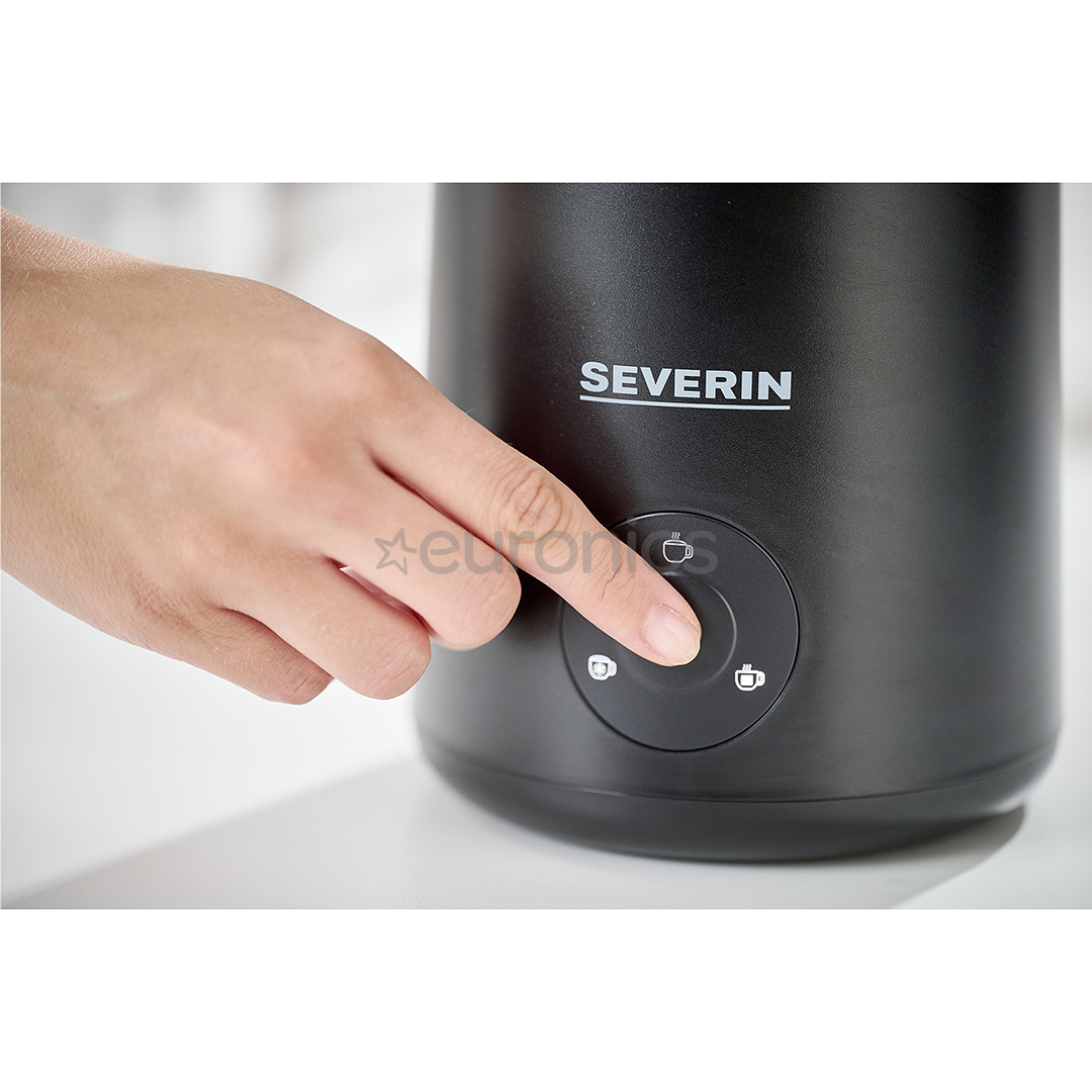 Severin Spuma Lite, 0.4 L, black - Induction milk frother