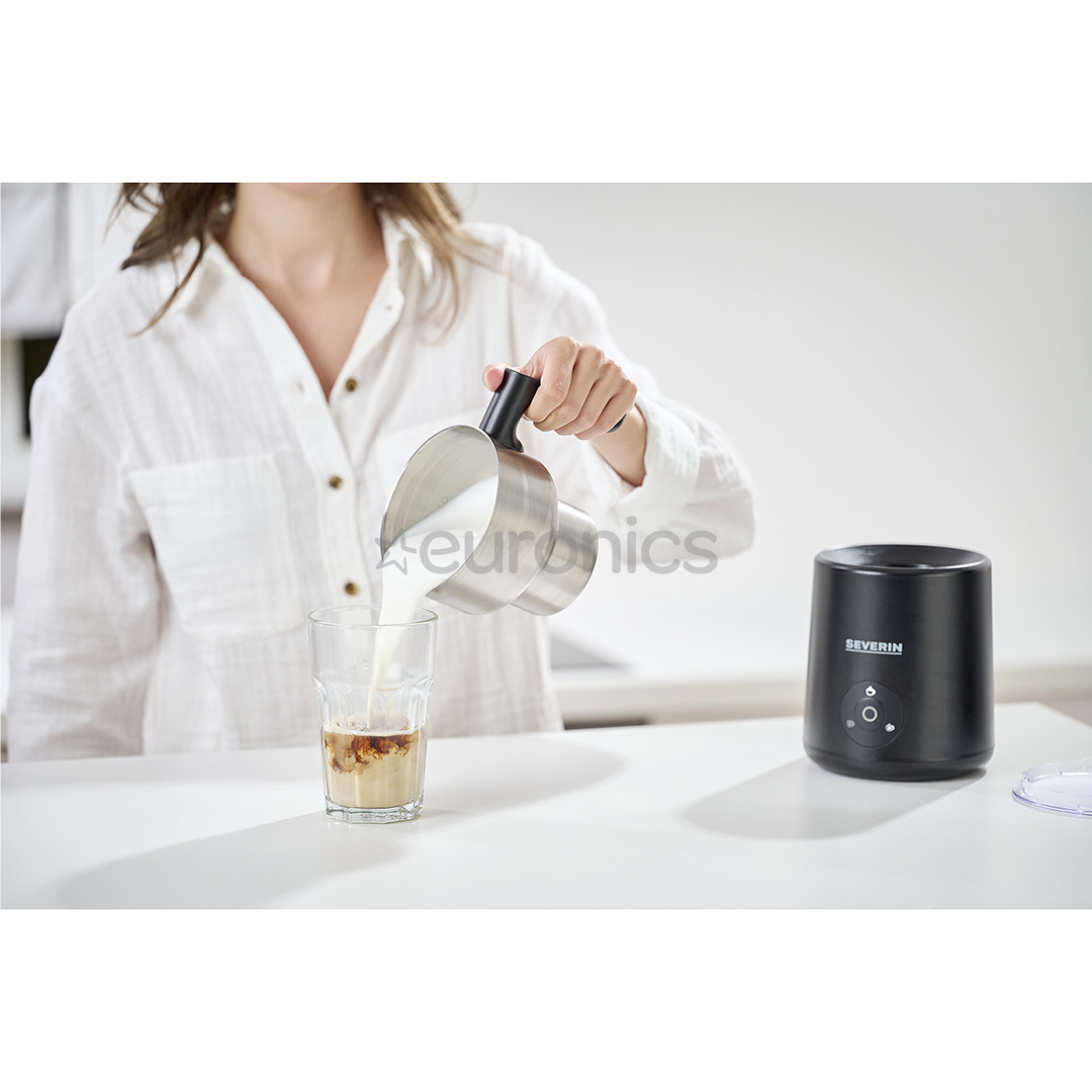 Severin Spuma Lite, 0.4 L, black - Induction milk frother