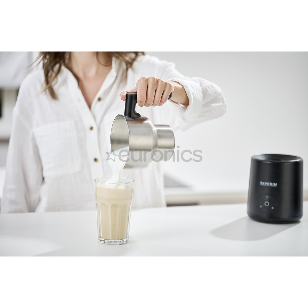 Severin Spuma Lite, 0.4 L, black - Induction milk frother