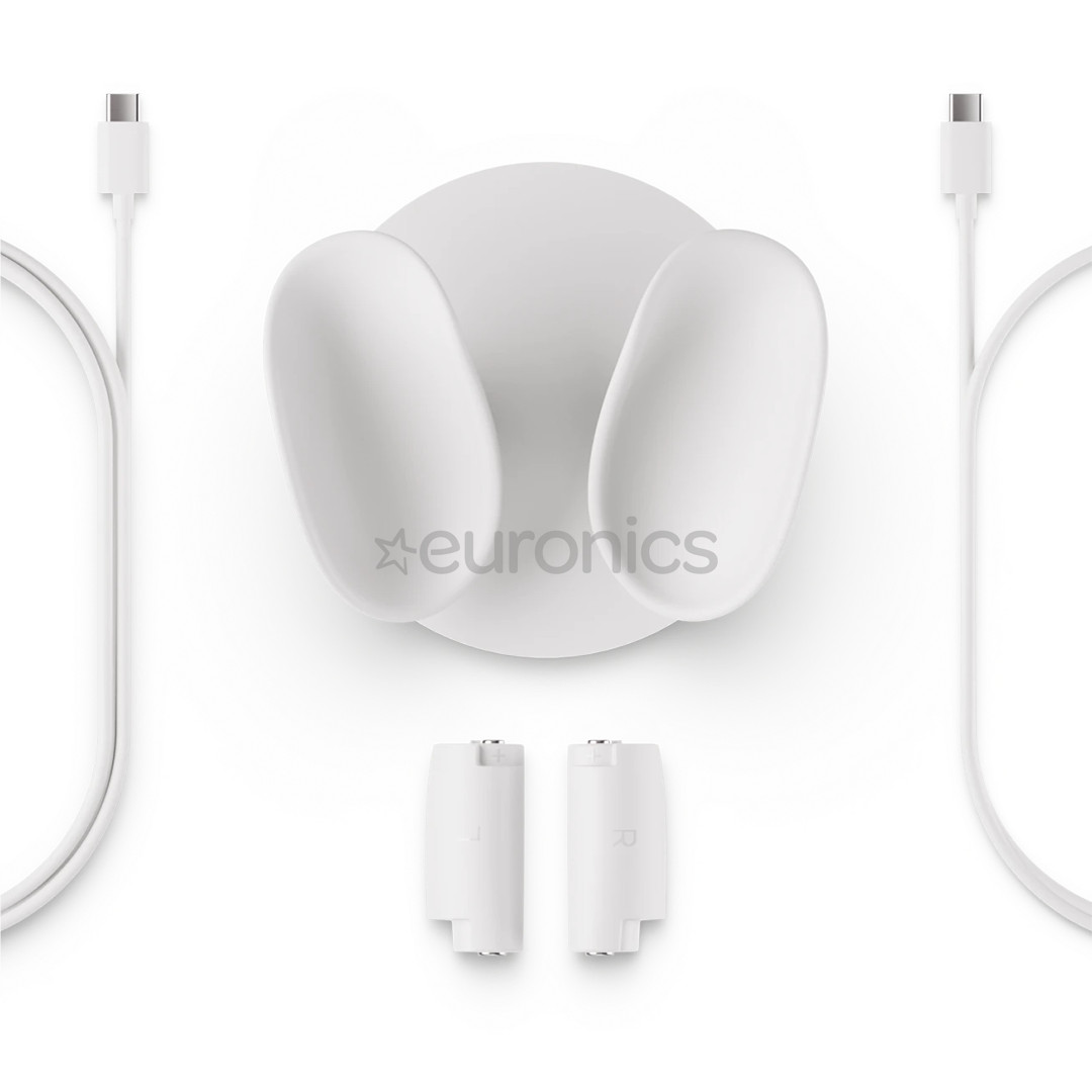 Meta Quest Compact Charging Dock, Quest 3/3S, белый - Аксессуар для VR-гарнитуры