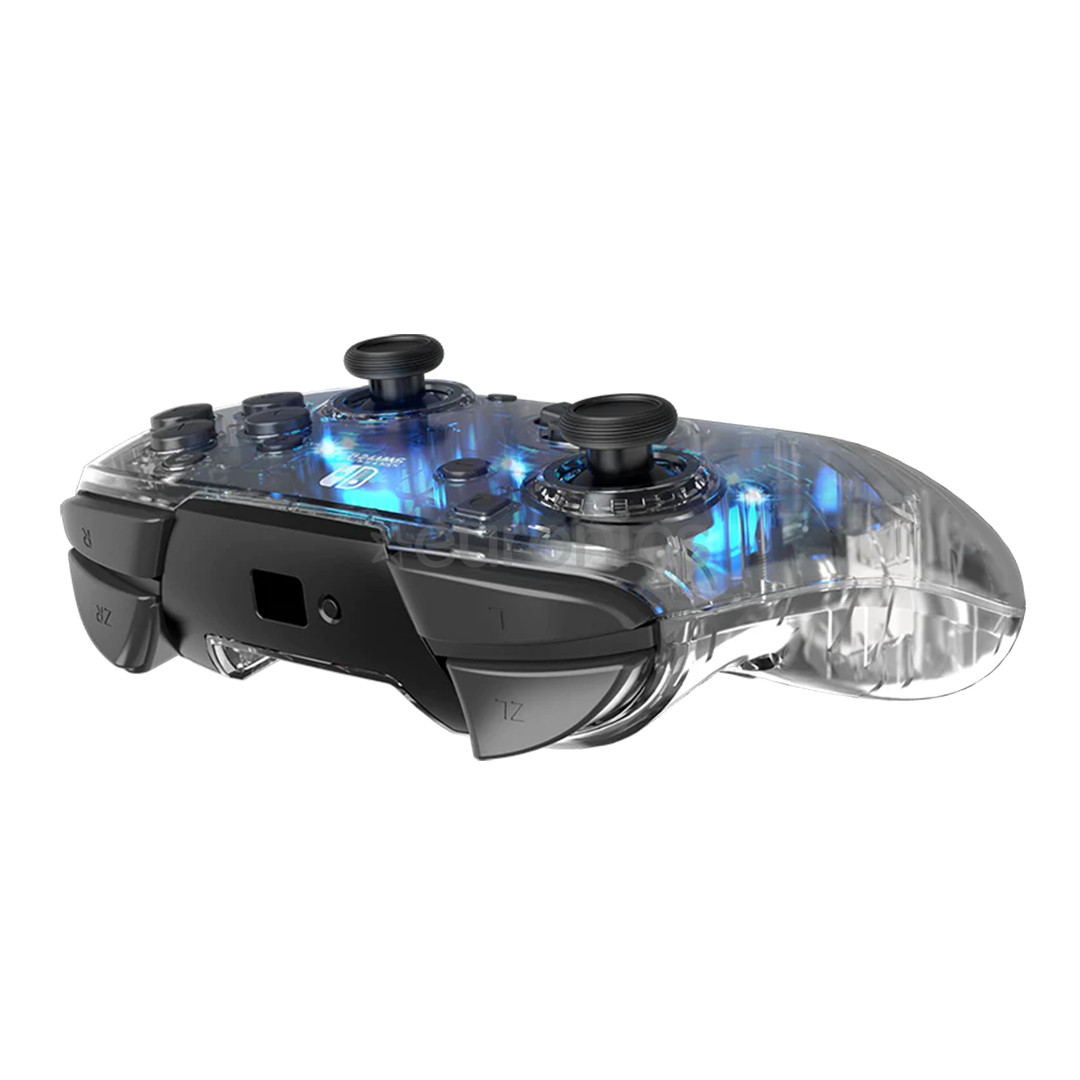 PDP Afterglow Wireless Deluxe, Nintendo Switch, прозрачный - Беспроводной контроллер