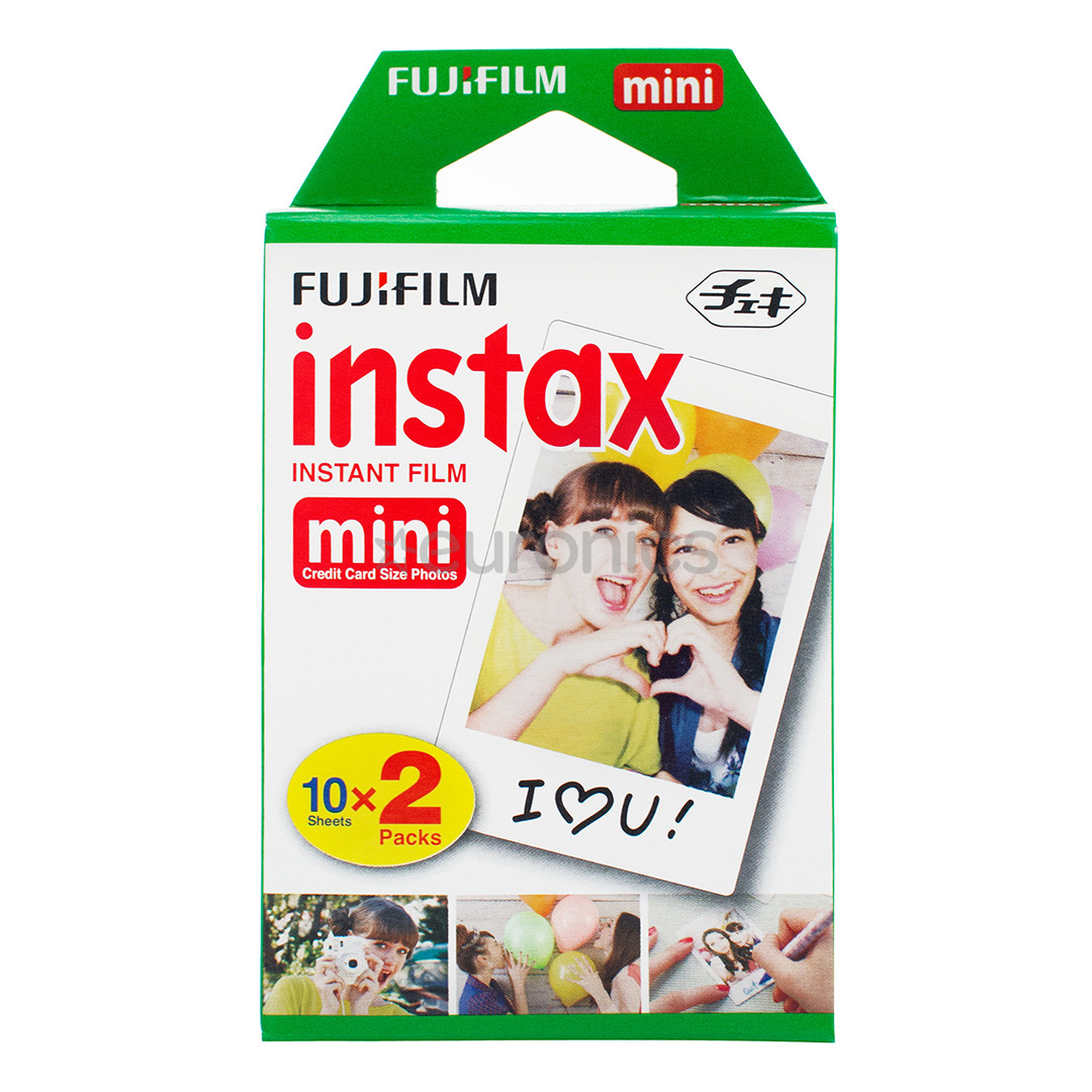 Fotopapīrs Colorfilm Mini Glossy, Fujifilm / 2x10gab
