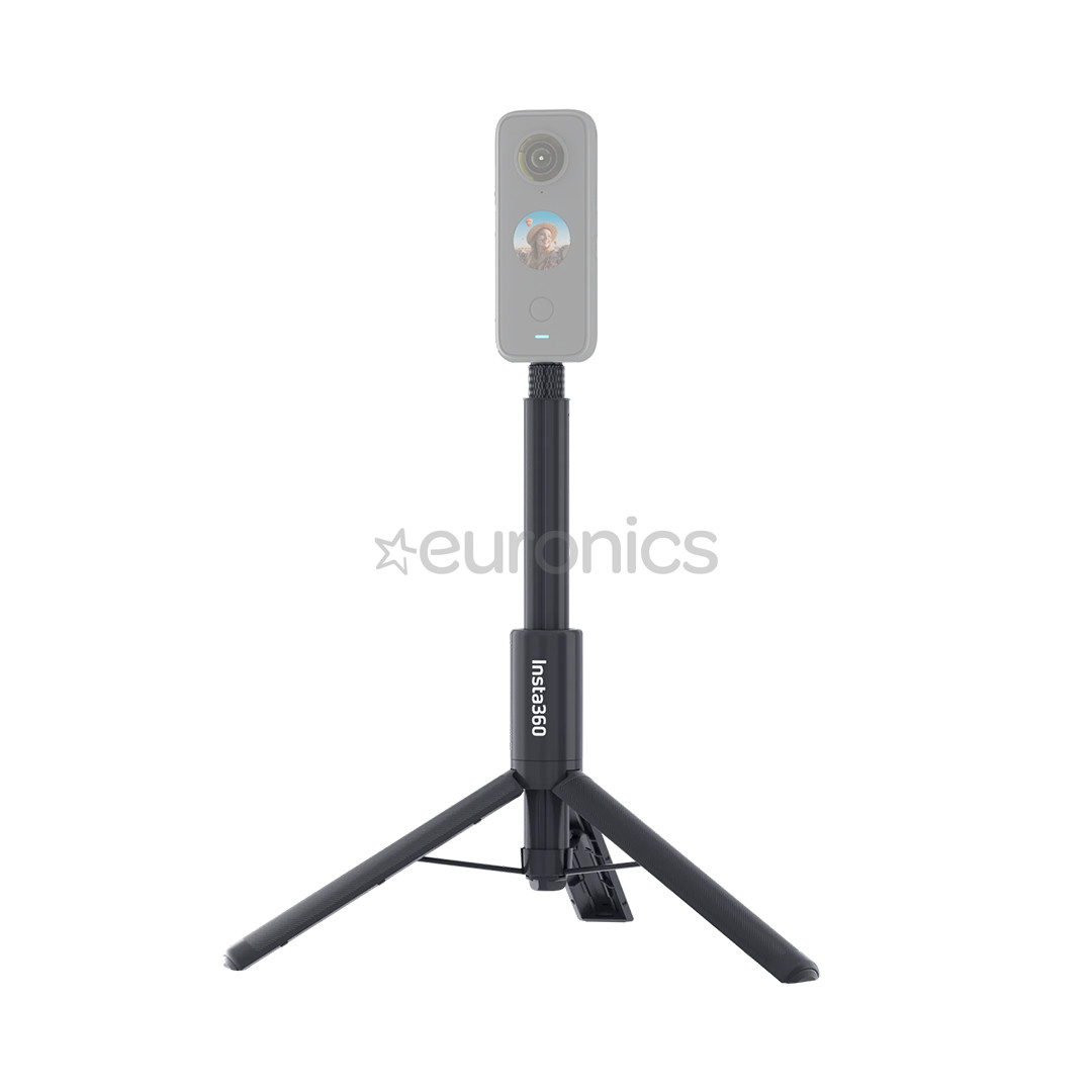 Insta360 2-in-1 Invisible Selfie Stick + Tripod, melna - Kameras stiprinājums