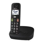 Panasonic TGU110, melna - Radio telefons