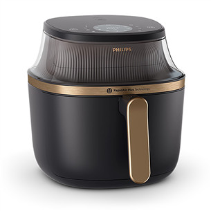 Philips 3000 Series, 7,2 л, 2000 Вт, черный - Аэрогриль