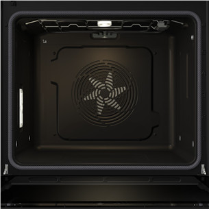 Hisense, 77 L, pirolītiskā tīrīšana, melna - Iebūvējama elektriskā cepeškrāsns