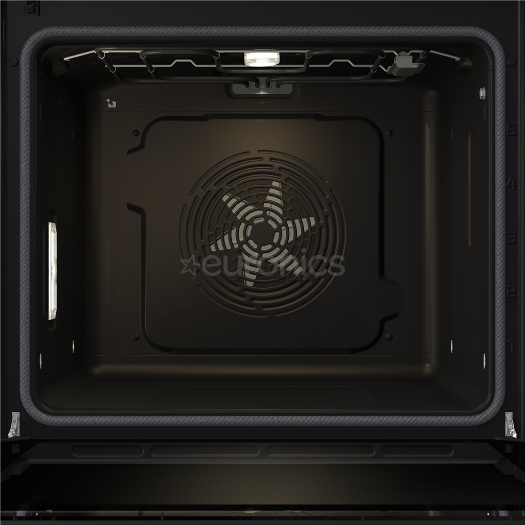 Hisense, 77 L, pirolītiskā tīrīšana, melna - Iebūvējama elektriskā cepeškrāsns