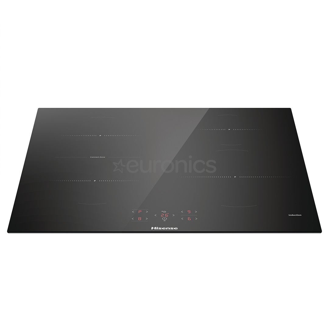 Hisense, platums 59.5 cm, melna - Iebūvējama indukcijas plīts virsma