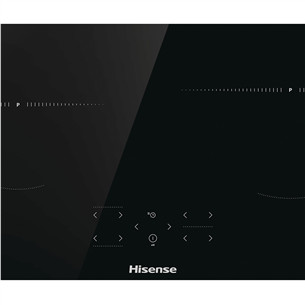 Hisense, platums 59.5 cm, melna - Iebūvējama indukcijas plīts virsma