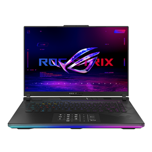 Asus ROG Strix Scar 16, 16'', 2.5K, Mini LED, 240 Hz, i9, 32 GB, 2 TB, RTX 4080, ENG, melna - Portatīvais dators