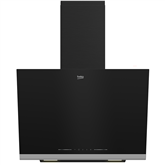 Beko, 720 m³/h, platums 59.5 cm, melna - Tvaika nosūcējs