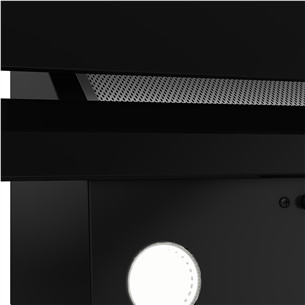 Beko, 400 м³/ч, ширина 59,5 см, черный - Вытяжка