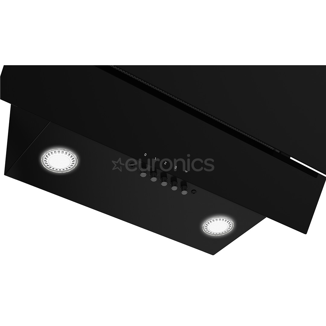 Beko, 400 м³/ч, ширина 59,5 см, черный - Вытяжка