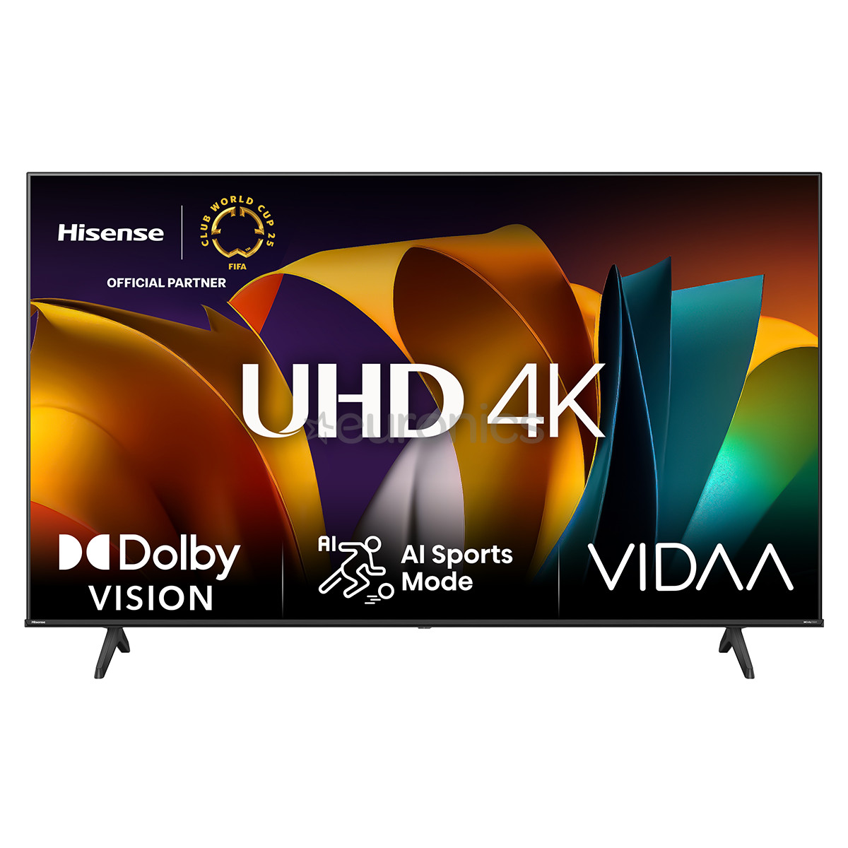 Hisense A6N, 50'', 4K UHD, LED LCD, черный - Телевизор