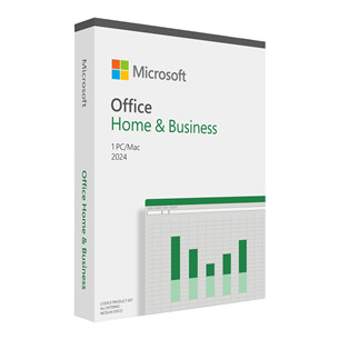 Microsoft Office Home & Business 2024, 1 PC/Mac, ENG - Programmatūra