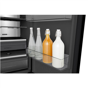 Hisense, NoFrost, 330 L, augstums 186 cm, melna - Ledusskapis