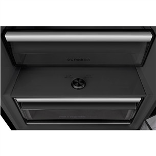 Hisense, NoFrost, 330 L, augstums 186 cm, melna - Ledusskapis