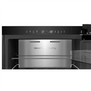 Hisense, NoFrost, 330 L, augstums 186 cm, melna - Ledusskapis