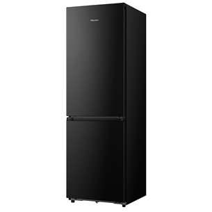 Hisense, NoFrost, 330 L, augstums 186 cm, melna - Ledusskapis