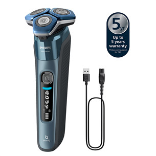 Philips Shaver Series 7000, Wet & Dry, синий - Бритва