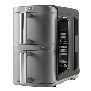 Ninja Double Stack XL 9,5 л, 2470 Вт, серый - Аэрогриль + термощуп
