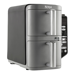 Ninja Double Stack XL 9,5 л, 2470 Вт, серый - Аэрогриль + термощуп