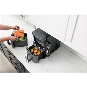 Ninja Double Stack XL 9.5L, 2470 W, grey -  Air Fryer + probe