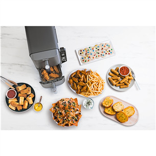 Ninja Double Stack XL 9.5L, 2470 W, grey -  Air Fryer + probe