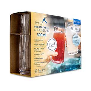 Koziol Club No. 8, Superglas, 300 мл, 2 шт. - Стаканы для питья
