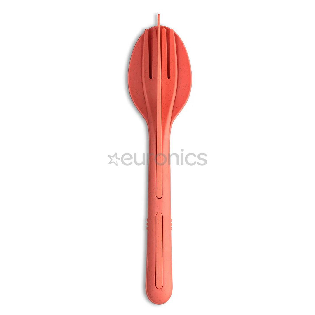 Koziol, 3 pcs, Klikk 4003704, nature coral - Cutlery set