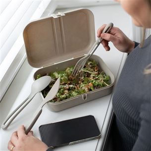 Koziol, 3 pcs, Klikk 4003700, песочный - Набор столовых приборов