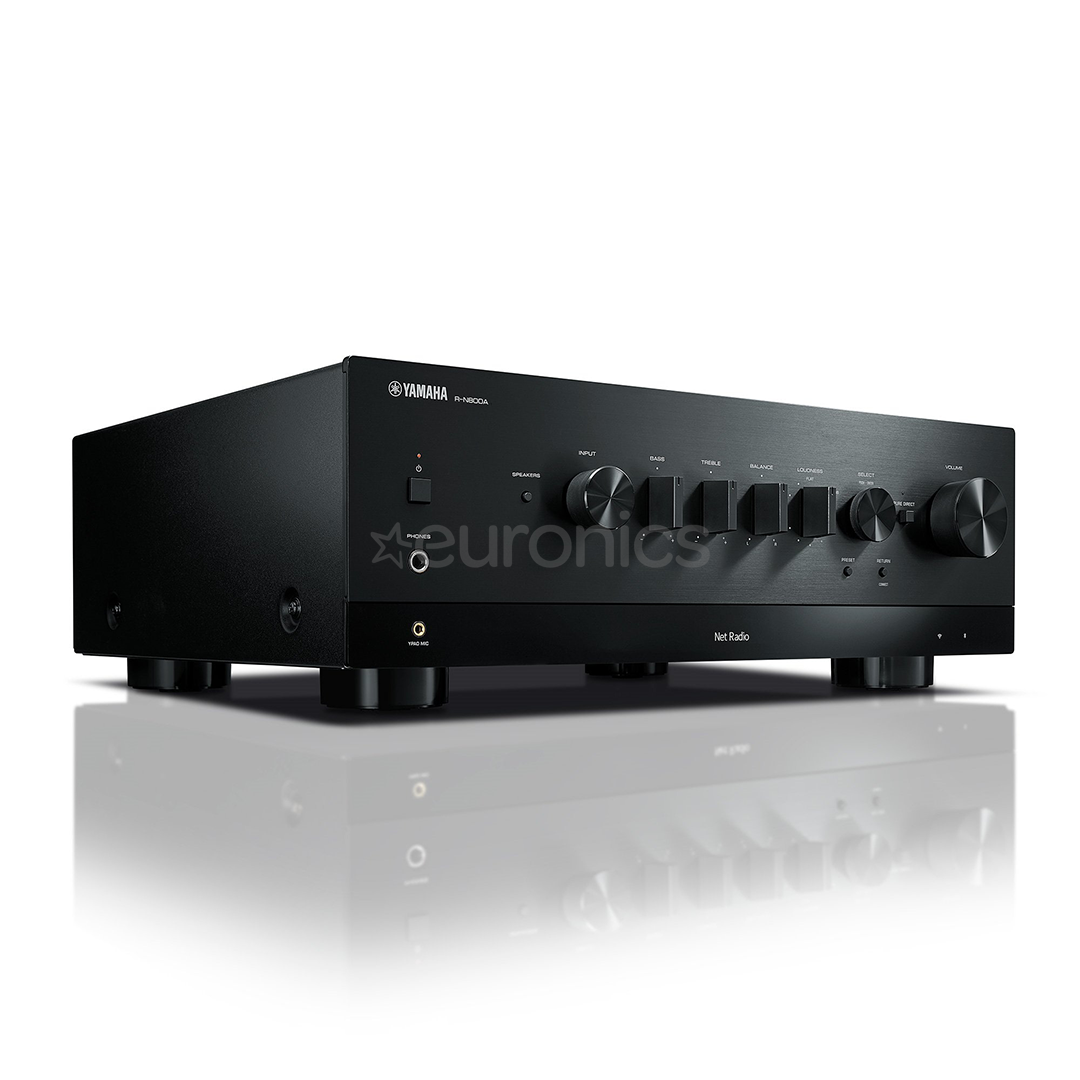 Yamaha R-N800A, 2.1, MusicCast, melna - Resīveris